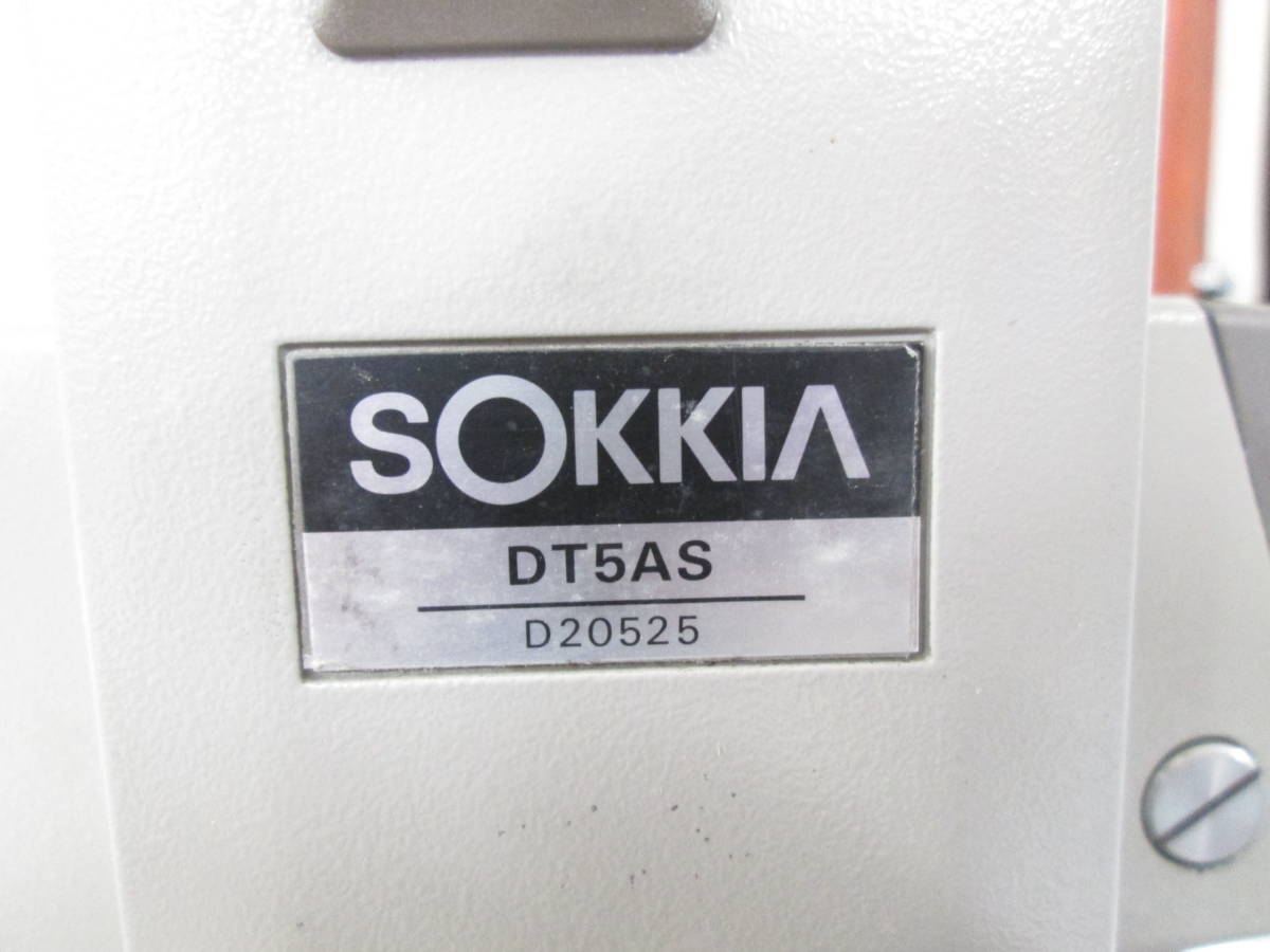 E. SOKKIA ソキア DT-5AS 電子デジタルセオドライト 測定 測量 ラこ 