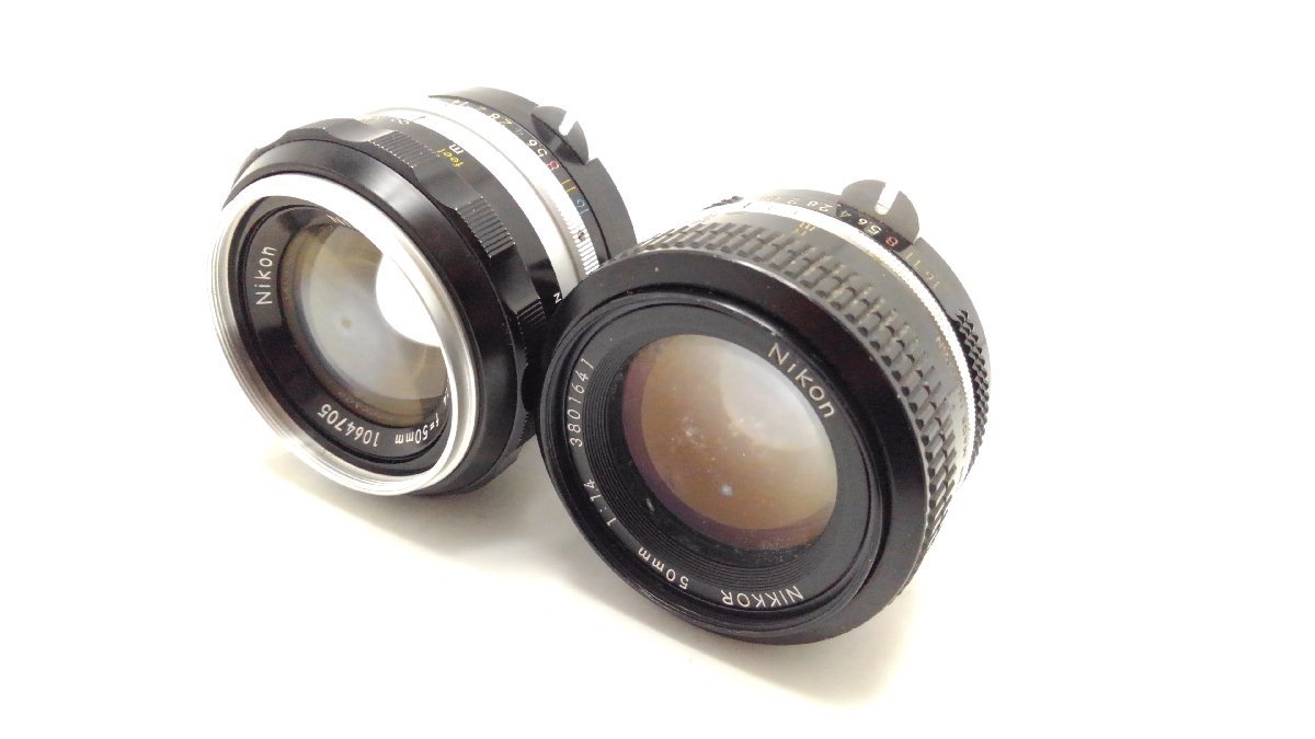 ☆ ニコン (Nikon)ジャンク レンズ4本セット ニコンFマウントレンズ 4
