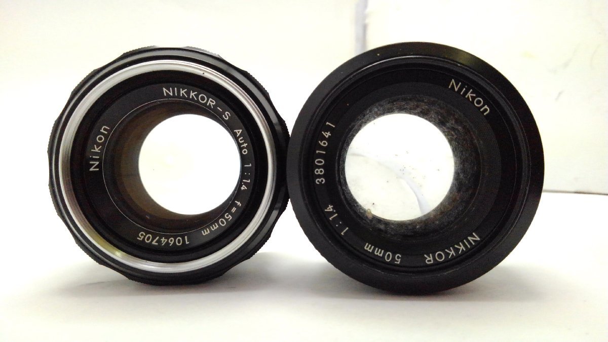 ☆ ニコン (Nikon)ジャンク レンズ4本セット ニコンFマウントレンズ 4