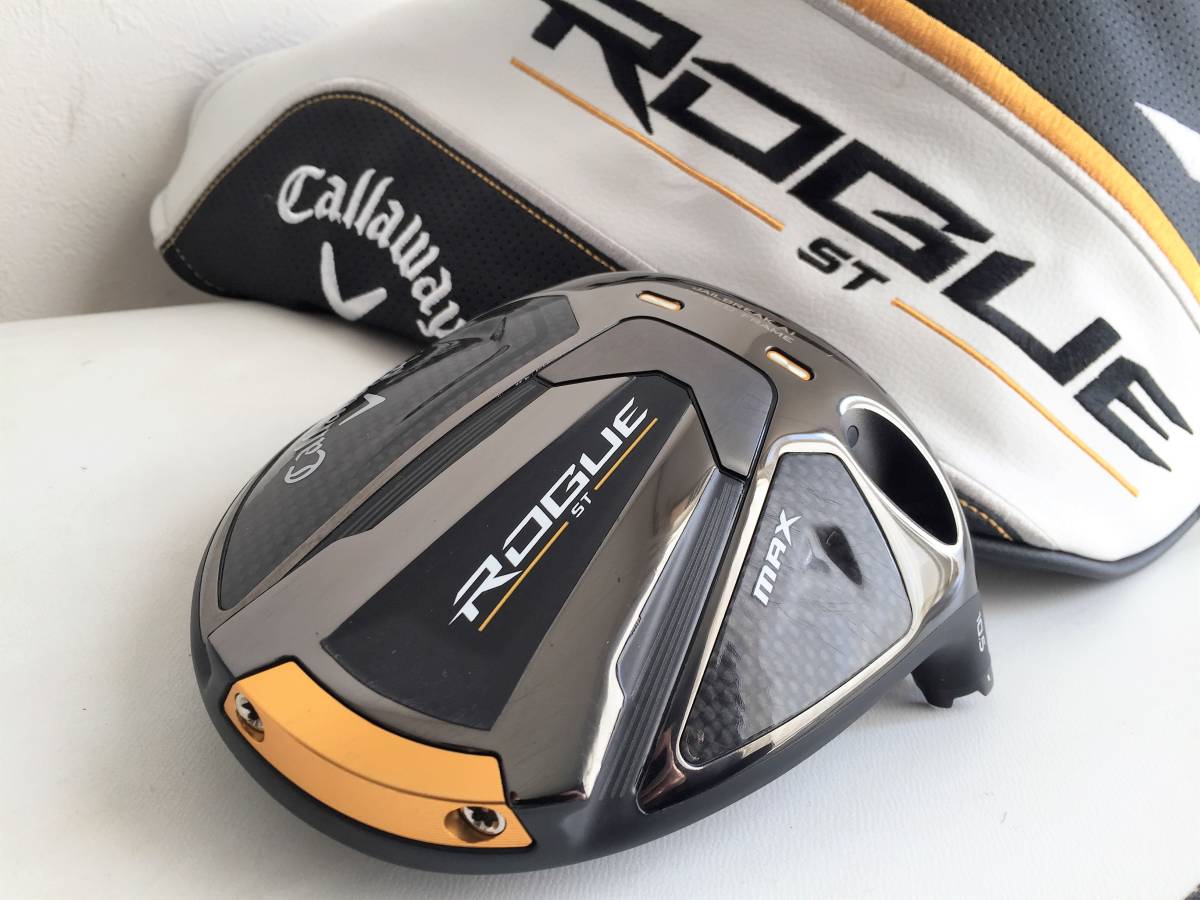 お得，限定セール 使用少なめ キャロウェイ ROGUE ST MAX 10.5&deg; ローグ マックス ドライバー ヘッド 単体 HC付 日本仕様正規品 拡大画像あり(フレックス S)｜売買されたオークション情報、yahooの商品情報をアーカ 男性右きき用