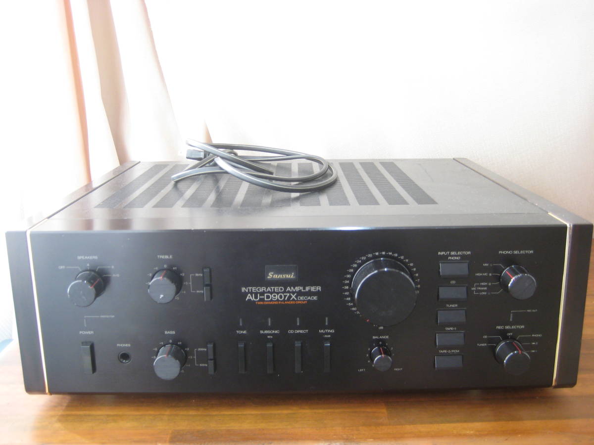 サンスイ AU-D907X ジャンク Sansui AU-D907X インテグレーテッド