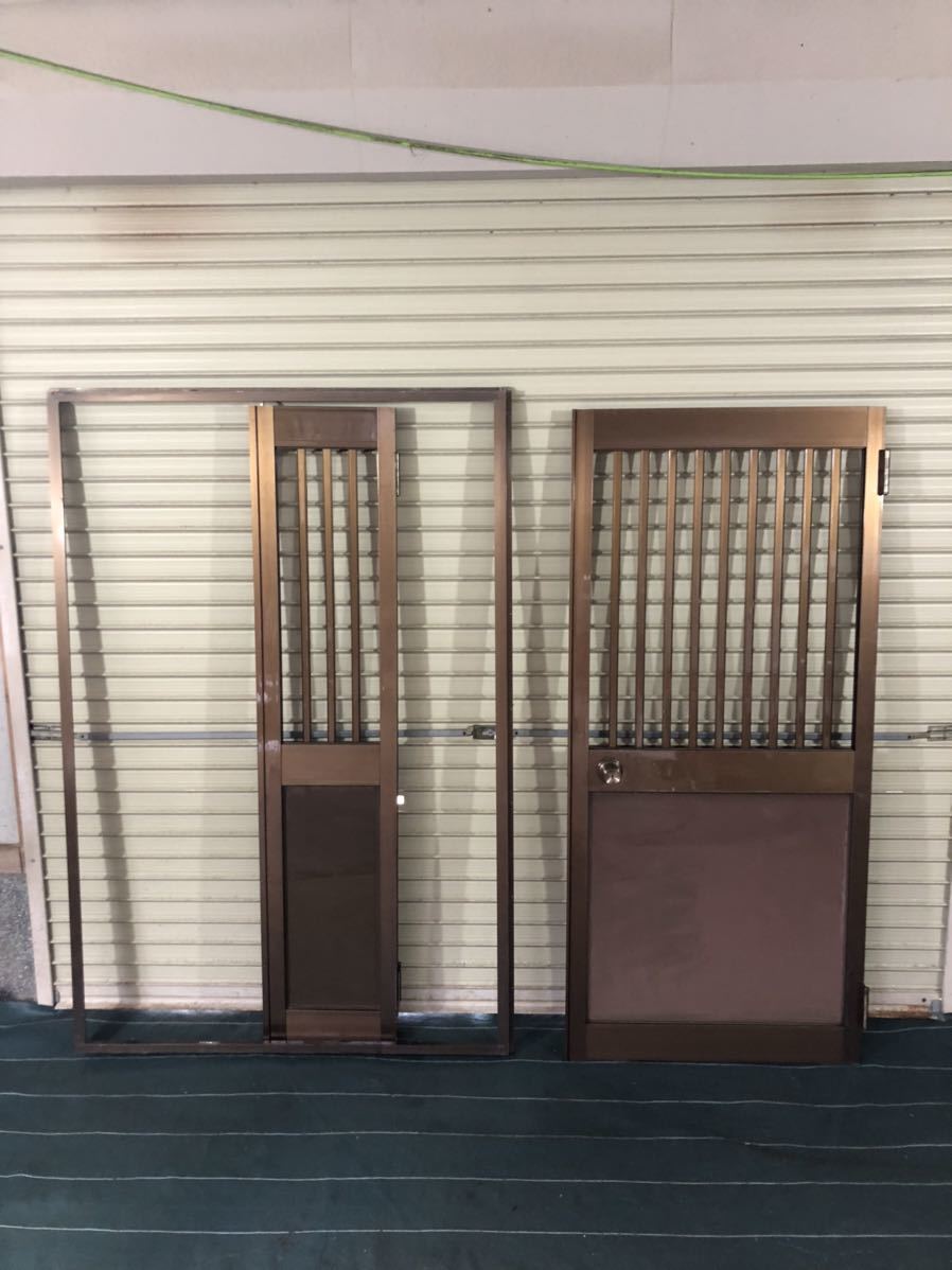 LIXIL 店舗引戸 中古 大阪引取限定（引き取り限定 アルミ 扉