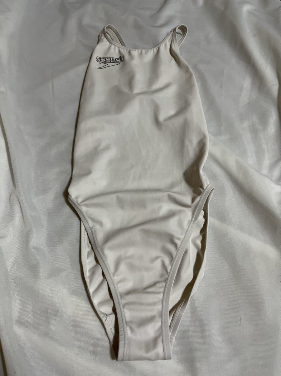 スピード 競泳水着 中古 Lサイズ ホワイト