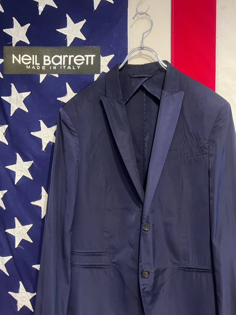ニールバレット Neil Barrett SLIM FIT チェスターコート ロング 44