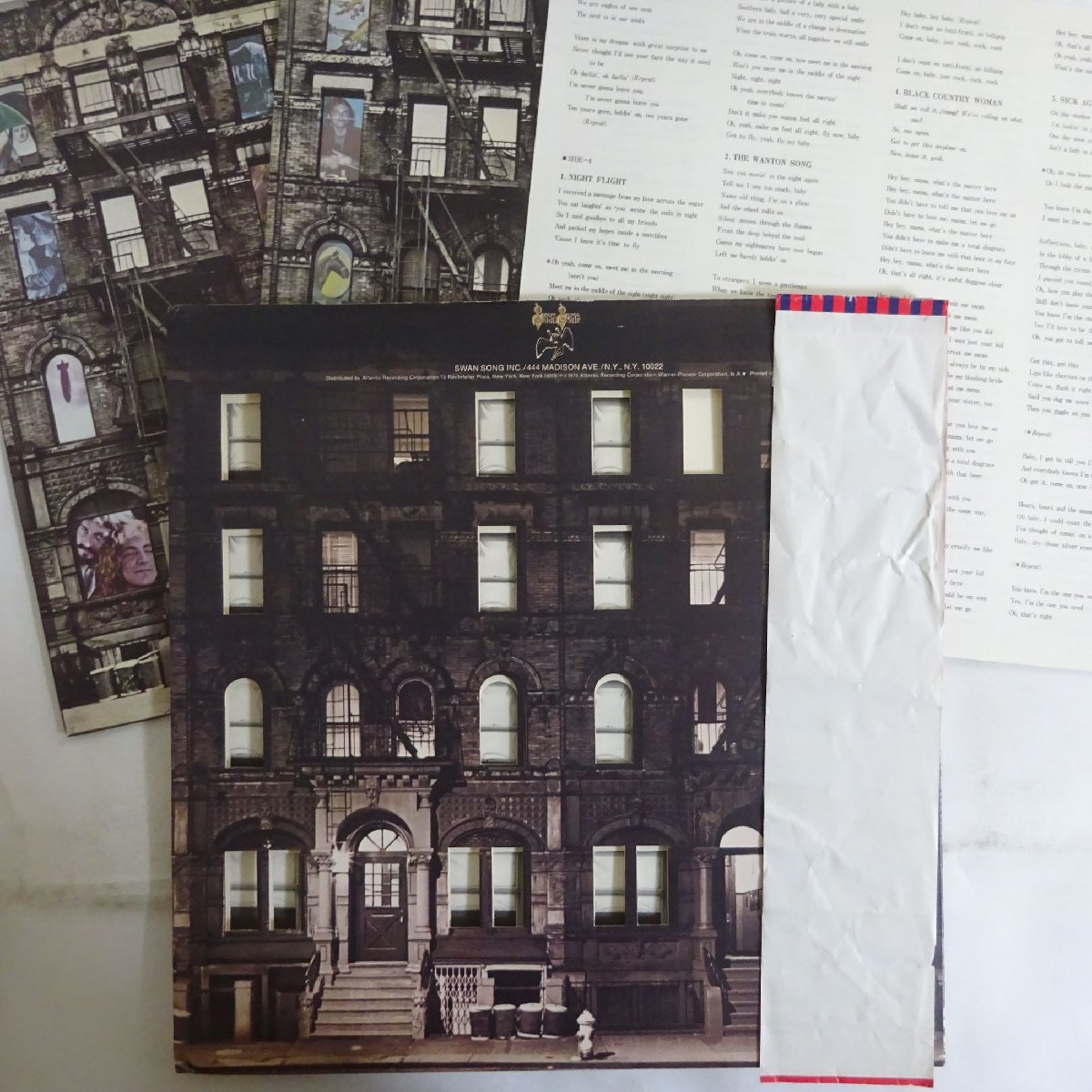 18030646;【国内盤/帯付/特殊ジャケット/2LP】Led Zeppelin レッド