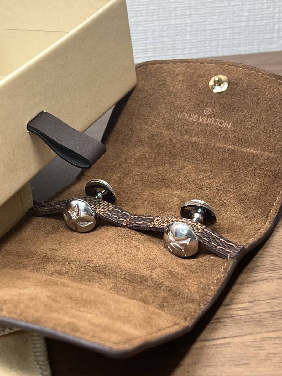【即発送】LOUIS VUITTON ルイヴィトン カフス マンシェット タイガ 美品】LOUIS VUITTON ルイヴィトン カフス マンシェット タイガ LOUIS