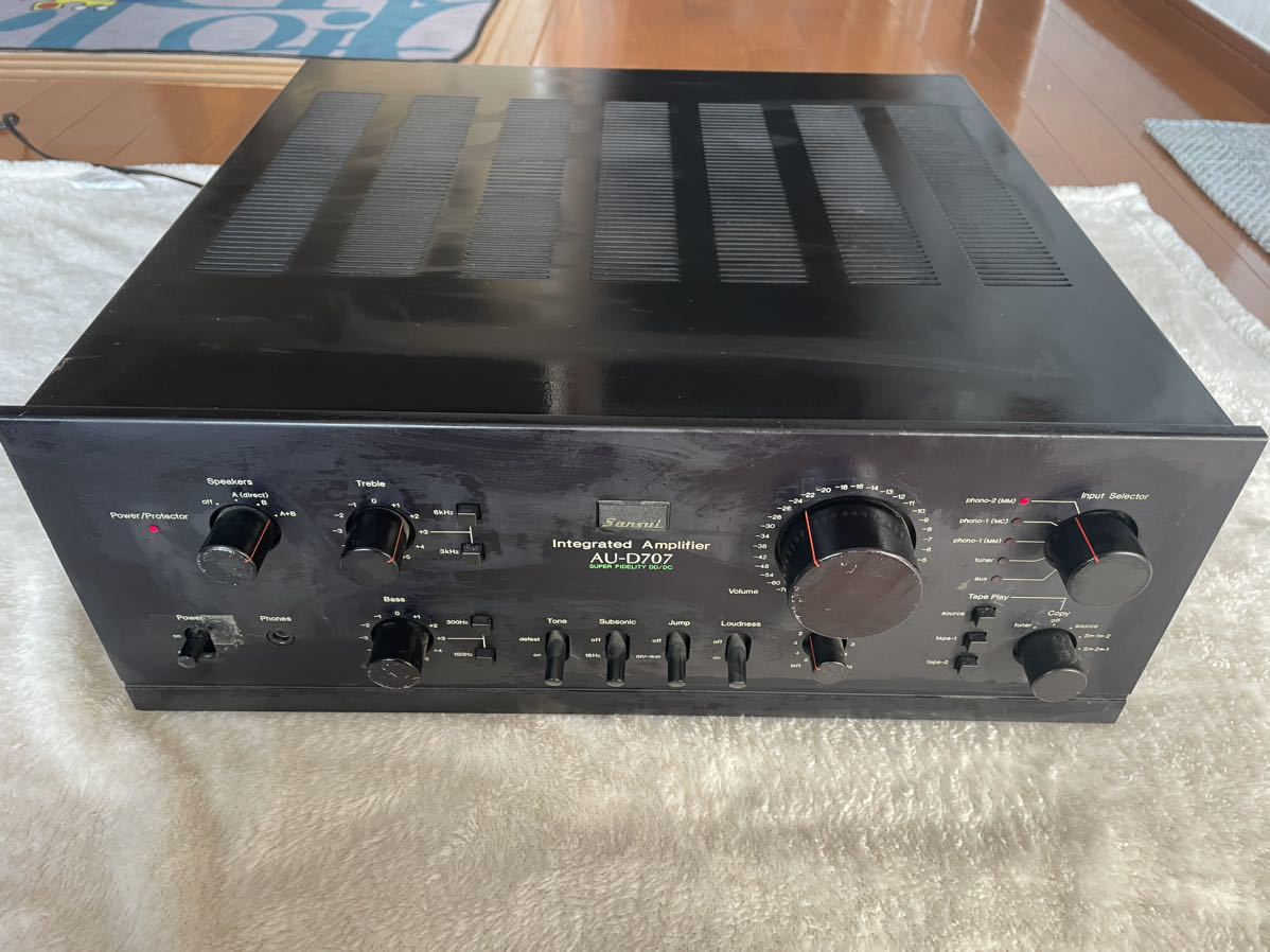 希少 レア Sansui サンスイ AU-D707X DECADE プリメイン アンプ
