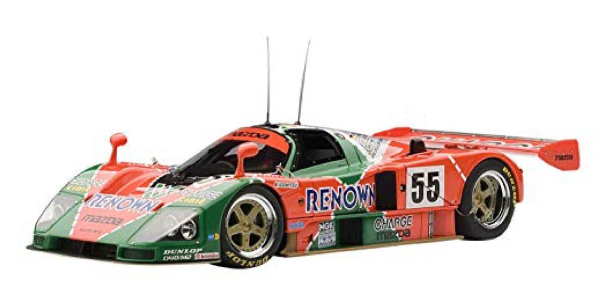限定SALE，人気 マツダ 787B 55号車 1991ル マン Winnerオートアート 1/18 優勝トロフィー付き(レーシングカー)｜売買されたオークション情報、yahooの商品情報をアーカイブ公開 - オークファン レーシングカー