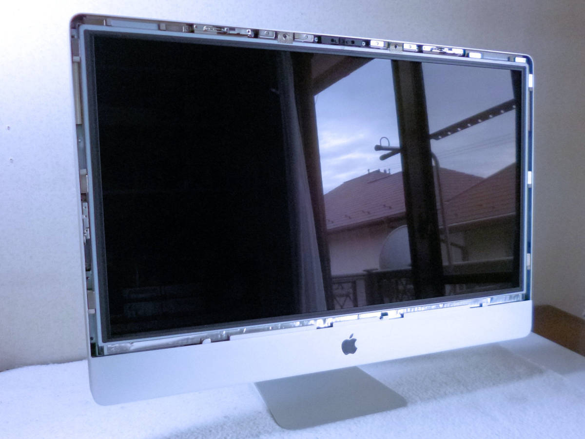 iMac (27-inch， Mid 2011) CPU不明 i7-3.4Ghz?? HDD無 SSD無（配線
