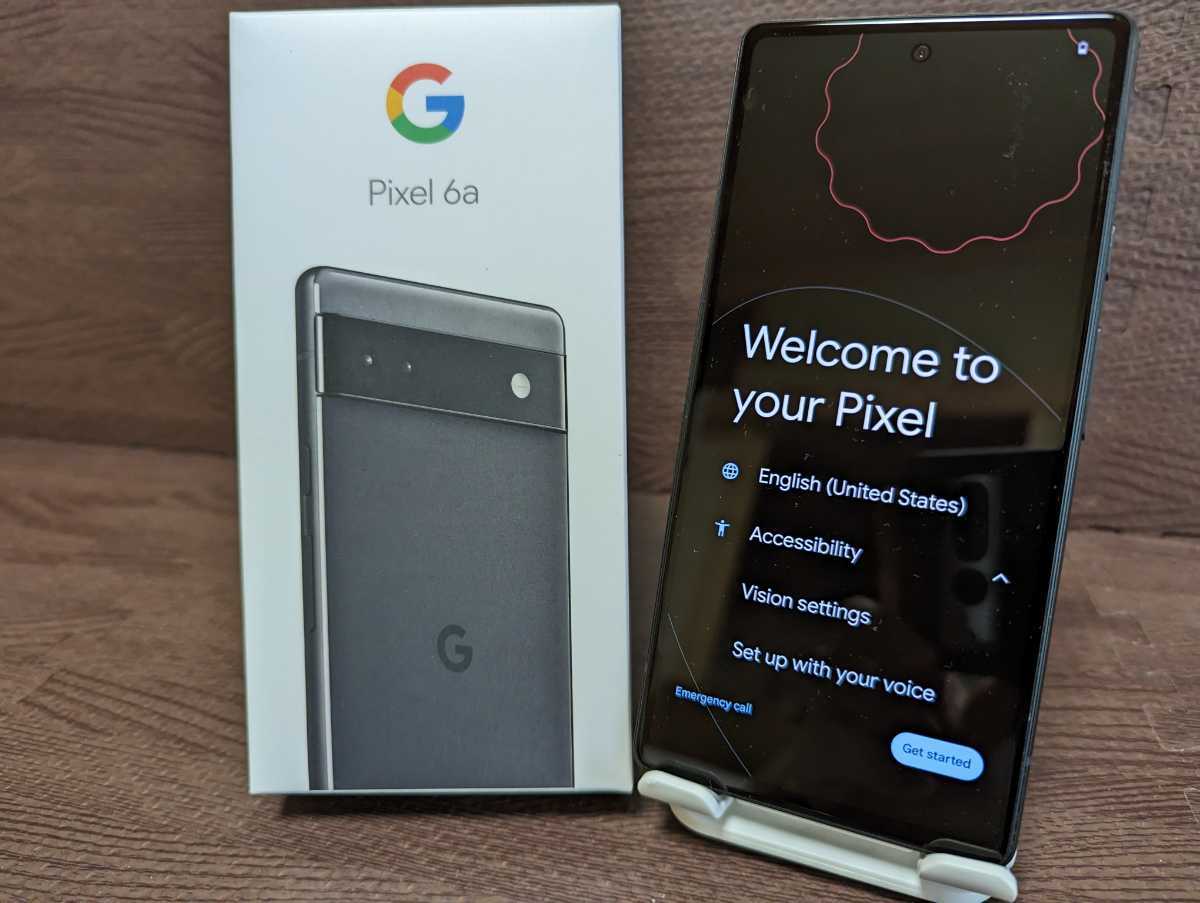 極美品 SIMフリー Pixel 6a チャコール Charcoal 残債無し