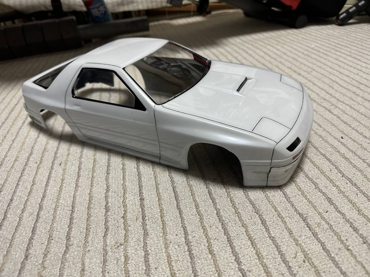 パンドラ fc3s RX-7 ボディ 塗装済み未走行 ヨコモyd2やラップアップ 