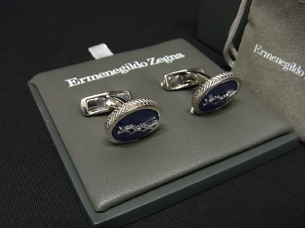 1円 □美品□ Ermenegildo Zegna エルメネジルド ゼニア SV925