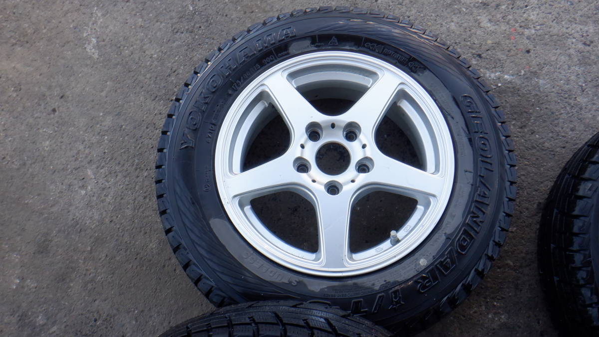 パジェロミニ ホイール 175/80R15 15インチ タイヤ スタッドレス