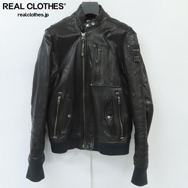 レザージャケット Ma1 dieselジャケット ディーゼル DIESEL レザー