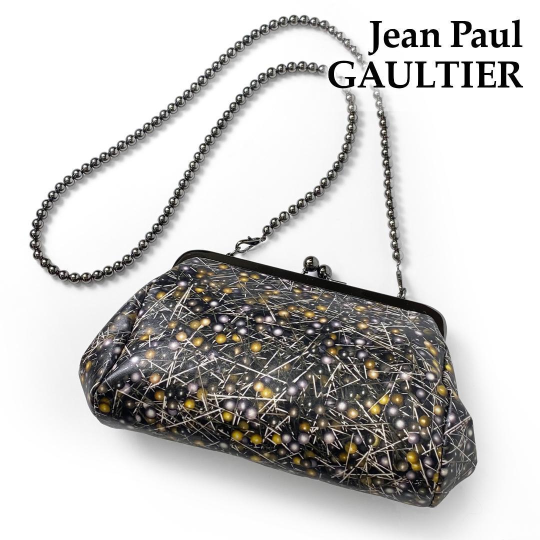 GAULTIER がま口 Paul ゴルチエ - ヒューマンプリント Jean-Paul 