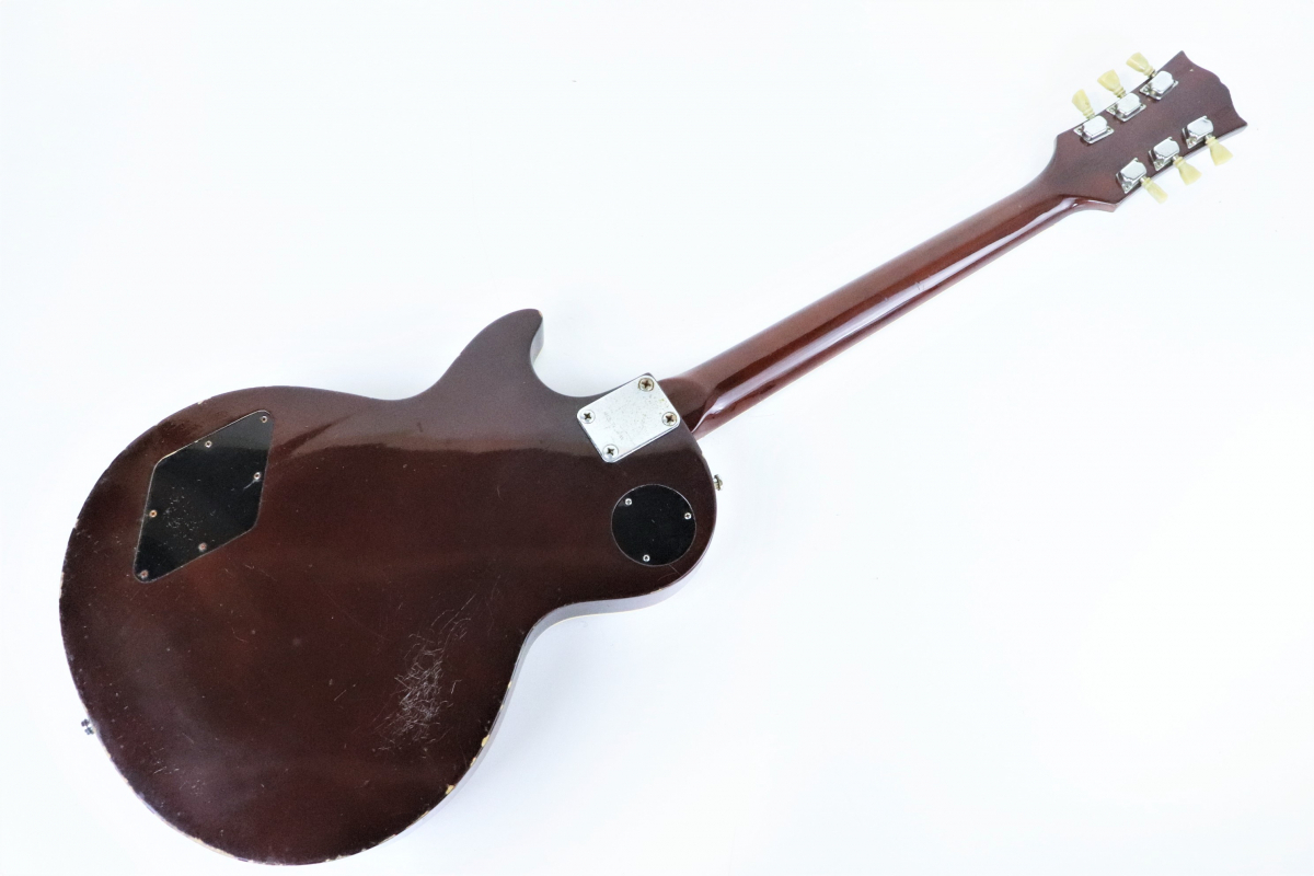 弦 ブリッジ欠品 ! Grecoエレキギター レスポールタイプ イエロー系 