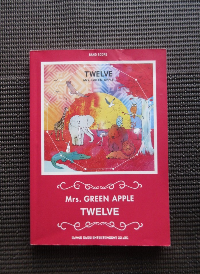 楽譜 Mrs. バンドスコア 楽譜 Mrs GREEN APPLE「TWELVE」ミセス