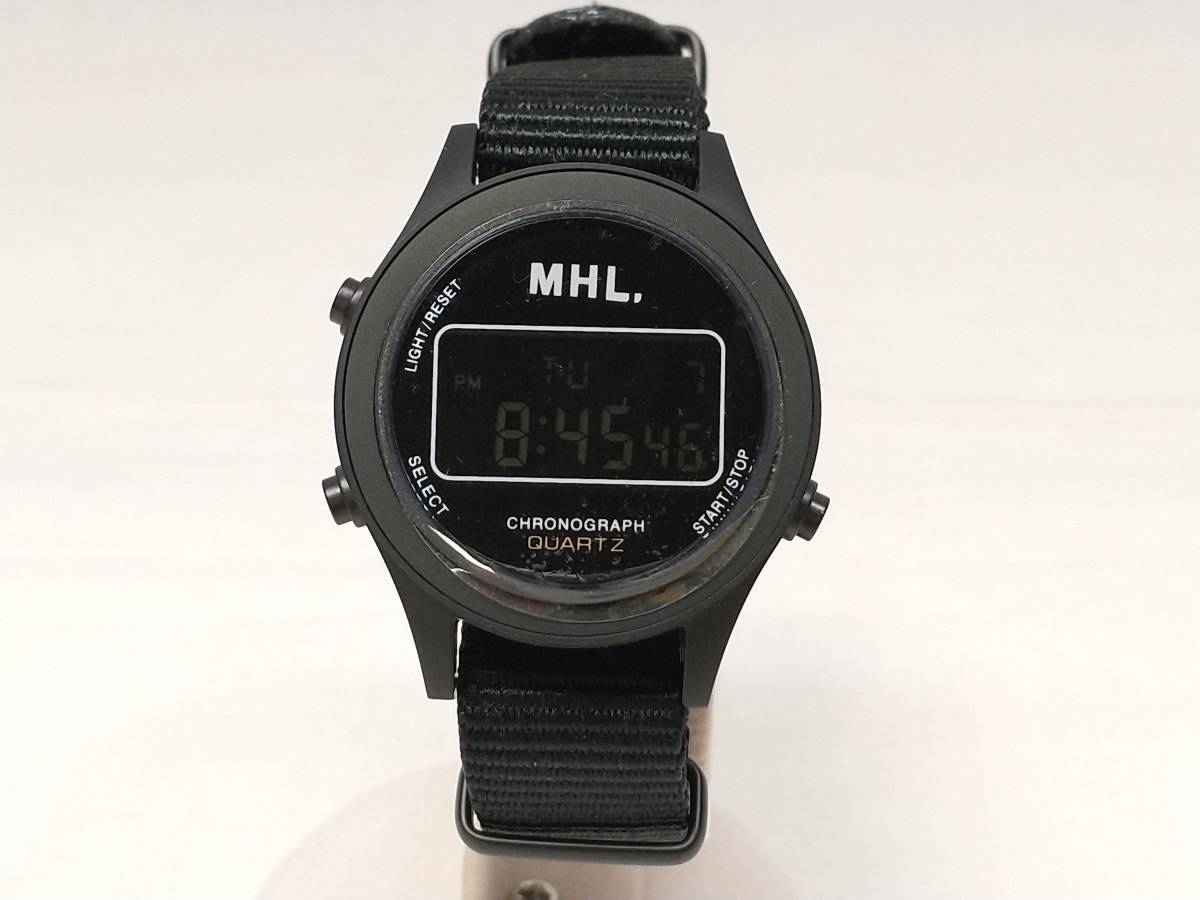 G-SHOCK MHL MHL. マーガレットハウエル WATCH DIGITAL ブラック 