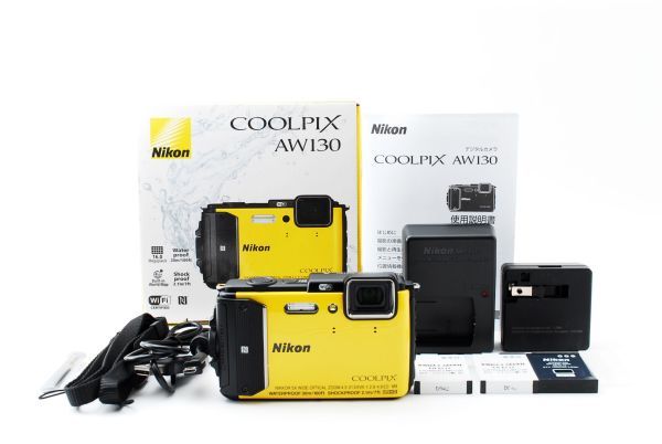 10898☆極上美品☆ Nikon ニコン COOLPIX AW130 Nikon Camera COOLPIX