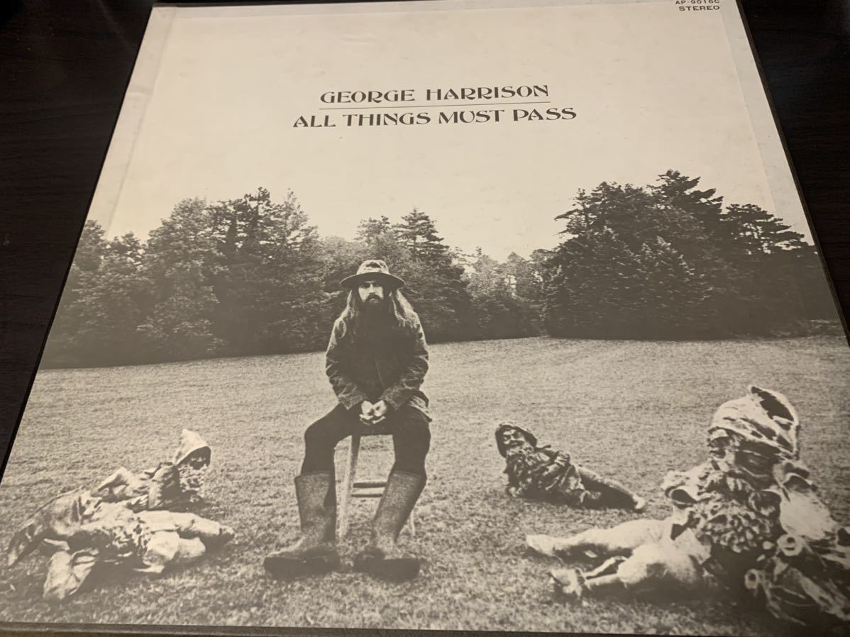 赤盤】LPレコード3枚組 George Harrisonジョージ・ハリスン「All