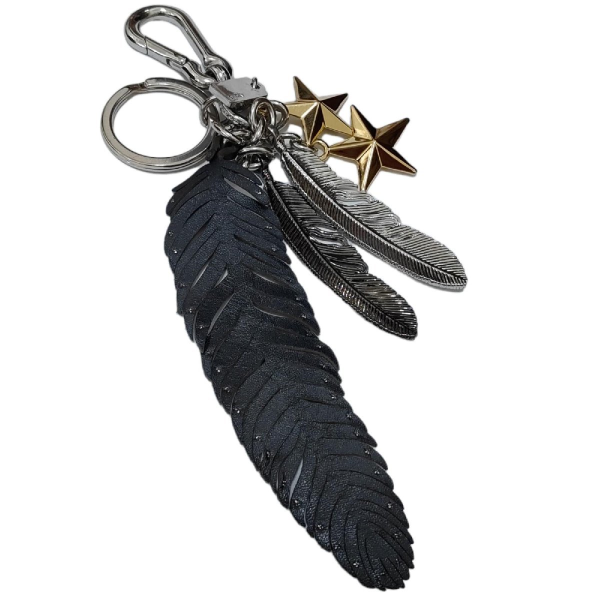 coach コーチ キーリング キーホルダー フェザーモチーフ 羽 B コーチ キーリング COACH B 羽パープルキーホルダー 未使用級極 COACH