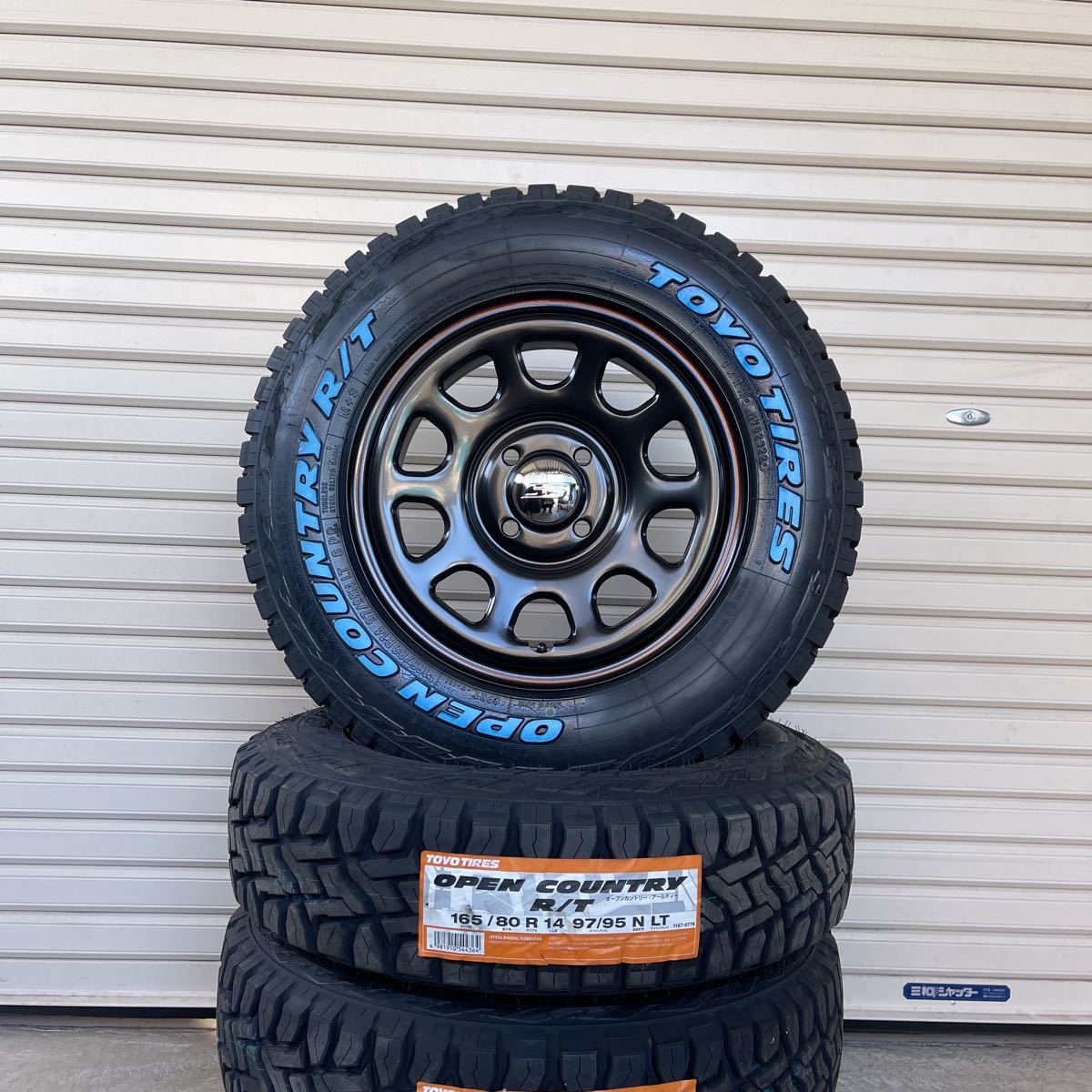 DAYTONA SS◇ TOYOオープンカントリーRT 165/80R14ホワイトレター 