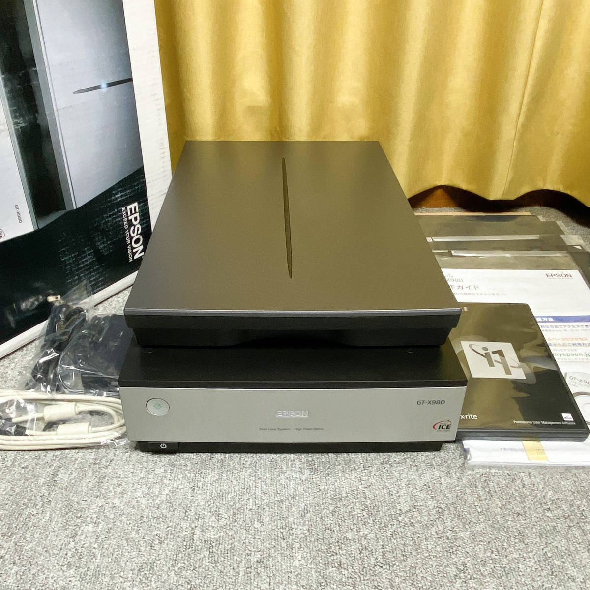 送料込 美品 EPSON GT-X980 超高画質フィルムスキャン A4スキャナー