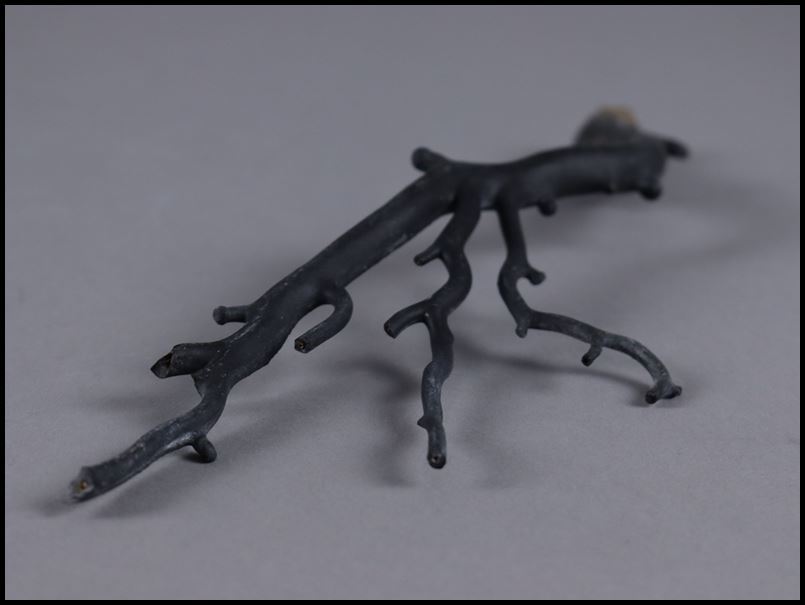 天然 赤珊瑚 原木 拝見 置物高知県沖産約98.9g鑑別書付き