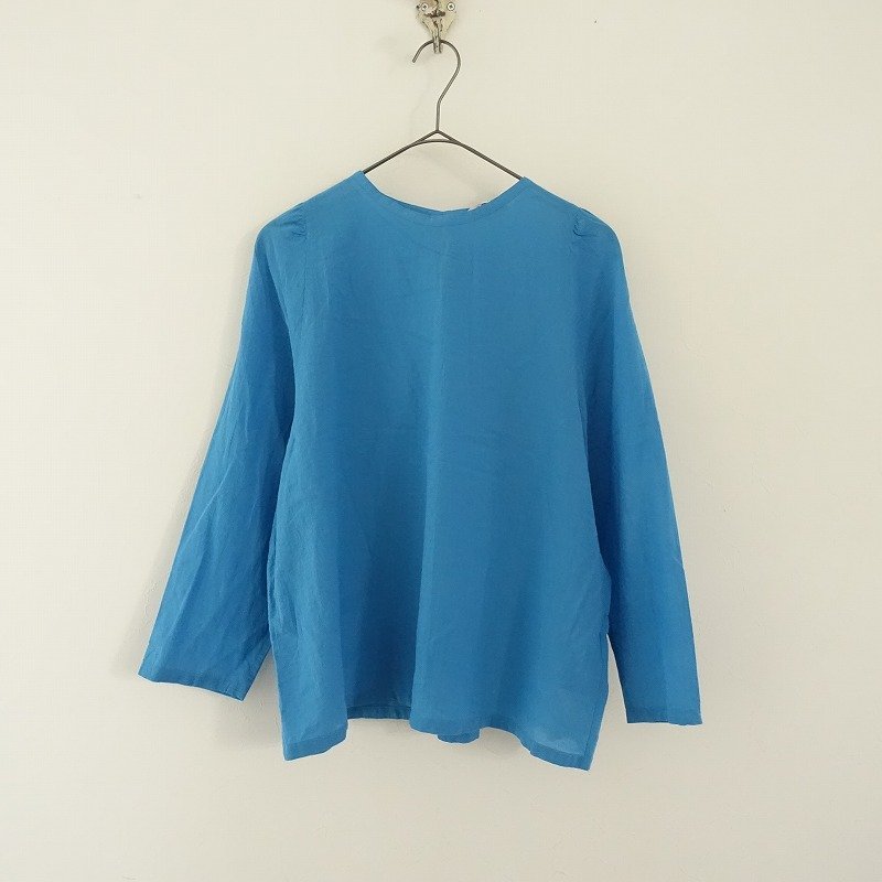 【定価2.7万】ミナペルホネン ネウトラーリ mina perhonen neutraali *sorbet コットンブラウス*36シャツ(33-2301-667)【90B32】