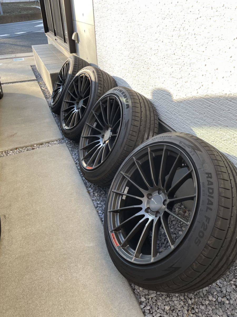 ENKEI RS05RR 9.5J+35 10J+35 PCD114.3 5穴 20インチ ハンコック
