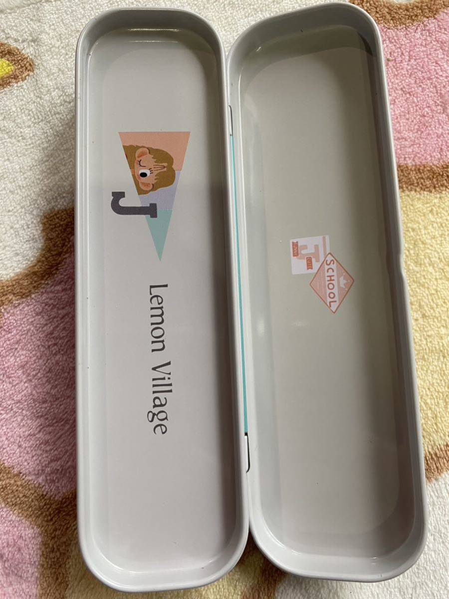 Lemon Village 筆箱 缶ペンケース レモンビレッジ レモンヴィレッジ
