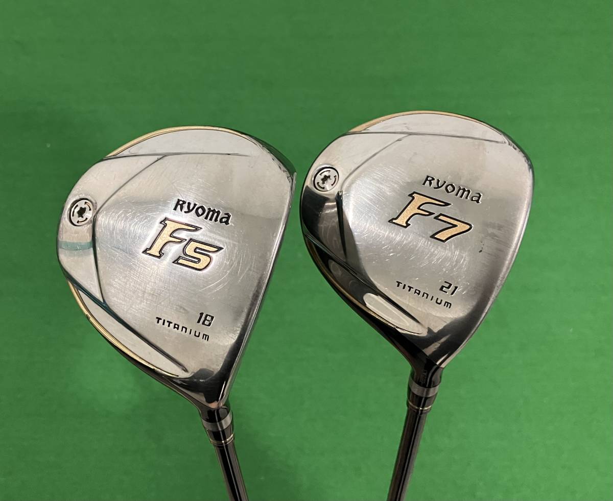 飛んで曲がらない高性能FW】RYOMA GOLF/リョーマゴルフ #F5 18°+F7