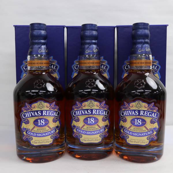 ゴールドシグネチャー 18年 シーバスリーガル REGAL CHIVAS 0 18年の
