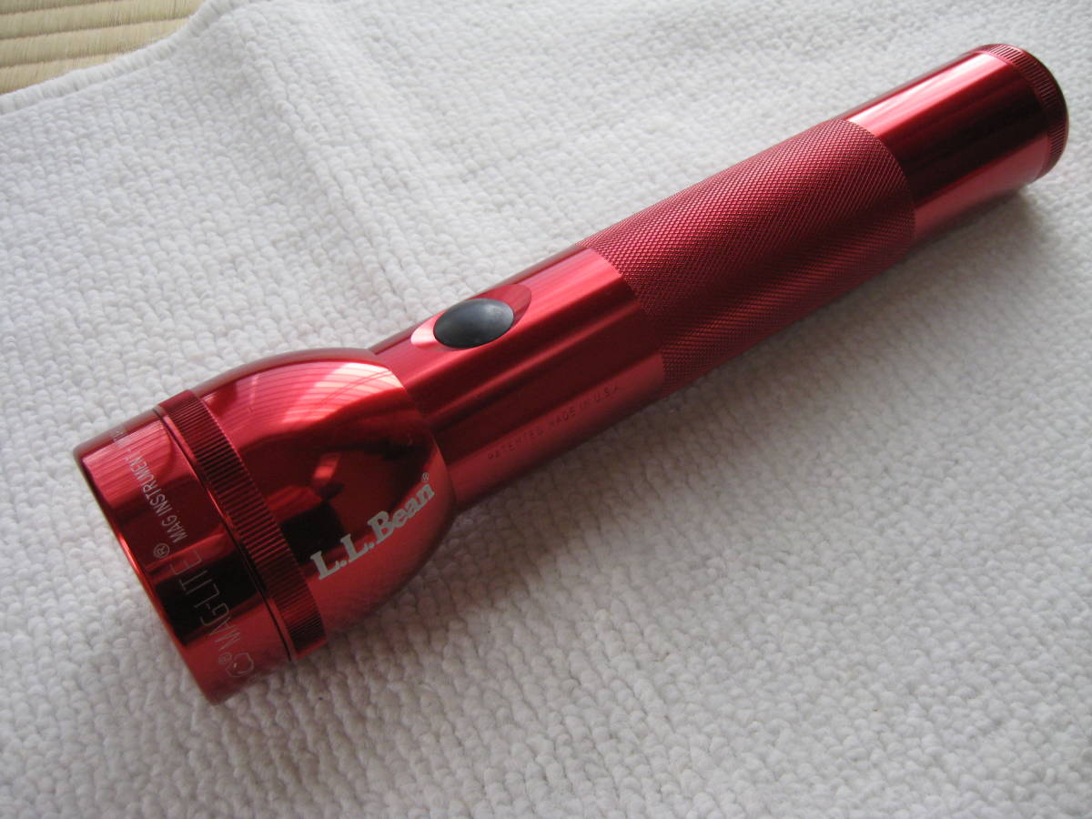 ■希少美品　マグライト　LL BEANロゴ入り　長さ25.5㎝　送料520円（レターパックプラス）