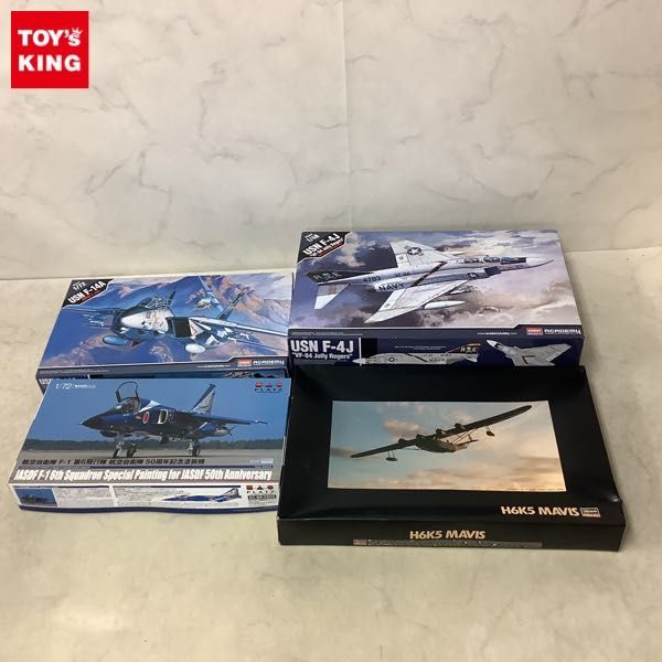 セール，爆買い 1円〜 アカデミー 1/48 USN F-4J VF-84 ジョリー ロジャース プラッツ 1/72 F-1 第6飛行隊 航空自衛隊 50周年記念塗装機 等(プラモデル)｜売買されたオークション情報、yahooの商品情報をアーカイブ公 その他