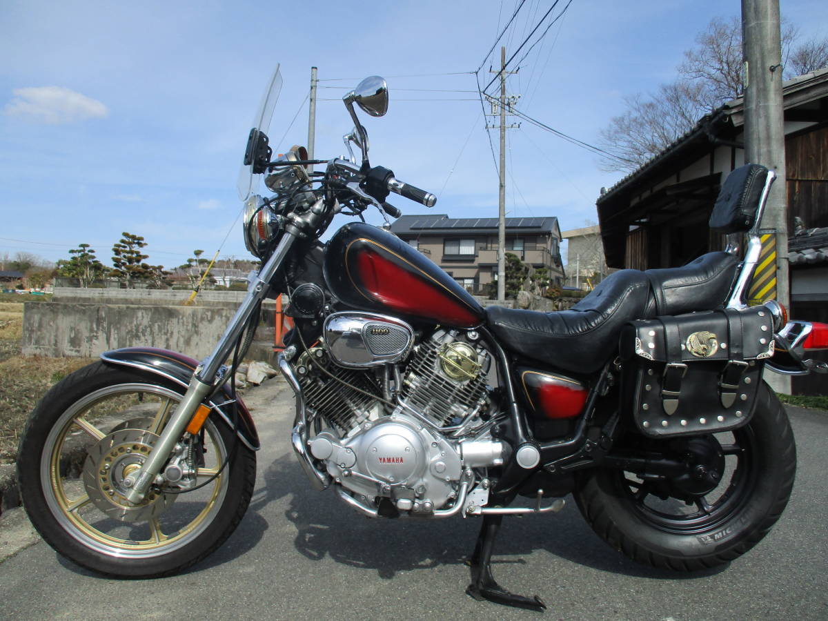 ビラーゴ1100 ヤマハ ビラーゴ1100 93年式 逆車 逆車 1TE 車検令和
