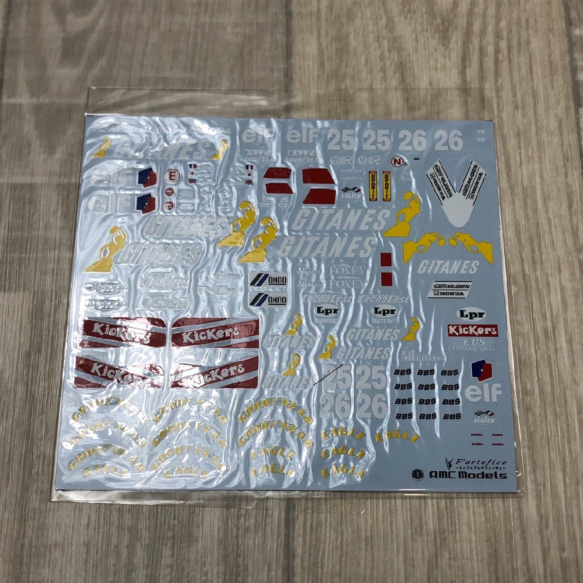 保管品 AMC Models リジェ JS41 EARLY TYPE VER. / LATE TYPE VER. 1/20スケール AMC ...