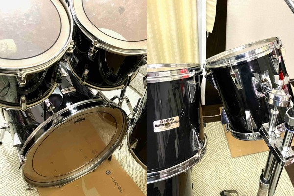YAMAHAドラム STAGE（YD‐5000）3タム1フロア5点シェルセット（中古 