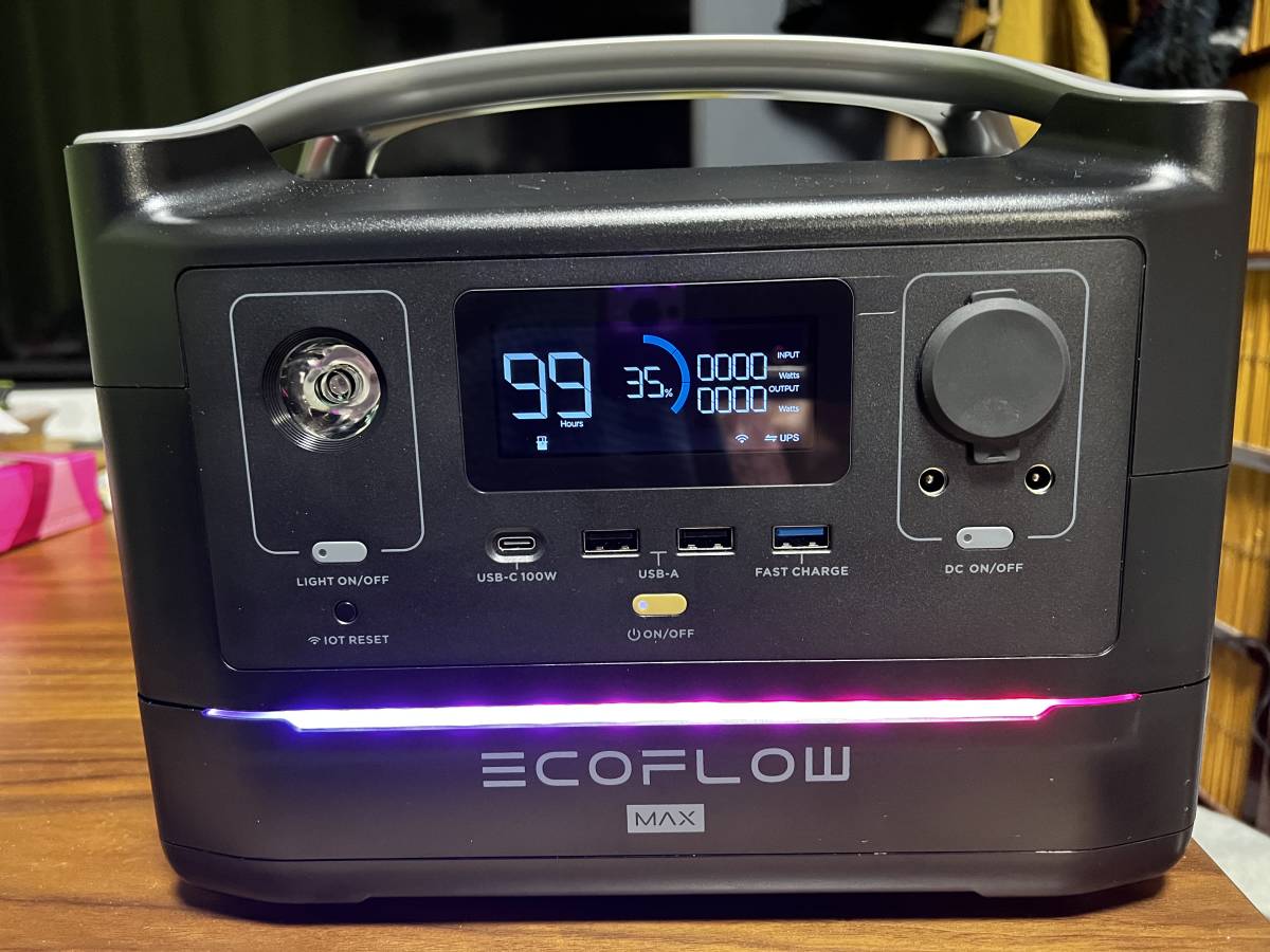 エコフロー エクストラ バッテリー(週末までの出品) EcoFlow、エコフロー、 RIVER専用エクストラバッテリー 【公式通販】