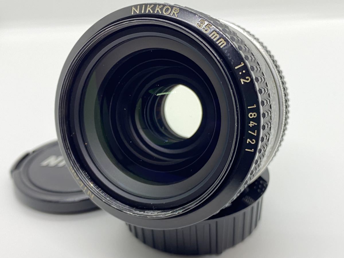 良品】 Nikon Ai NIKKOR 35mm F2 ニコン ニッコール (1440) 35mm