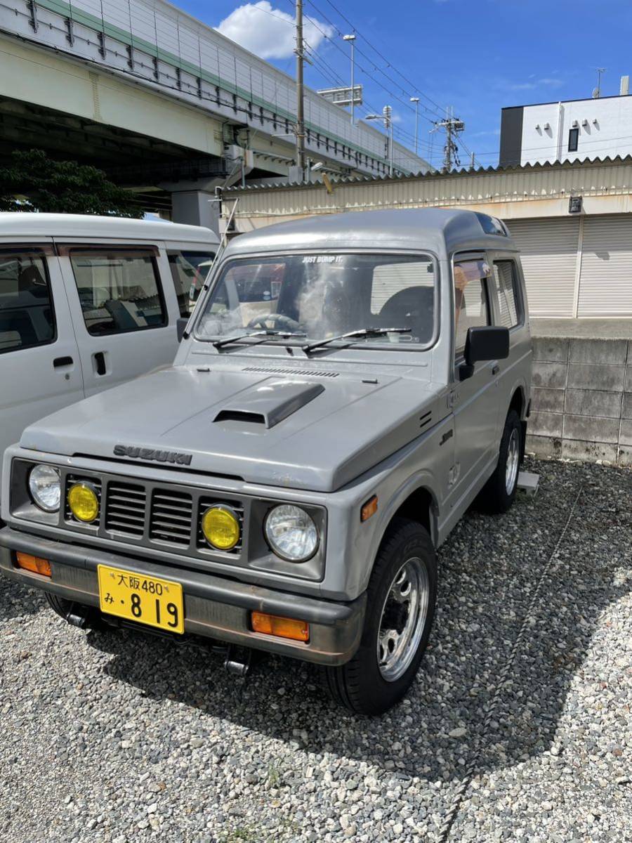 ジムニー 旧車 純正パーツ ジムニー SJ10幌 部品取り車