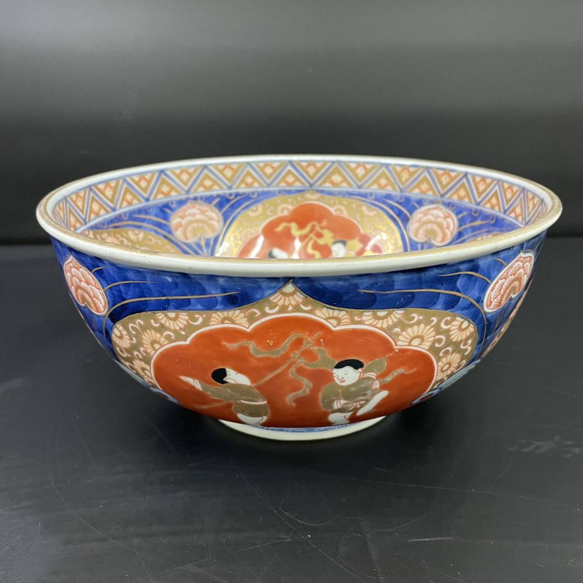 専用 明治末 大正 香蘭社 高級食器 色絵金彩桜樹鮎文 高台皿 Art Art