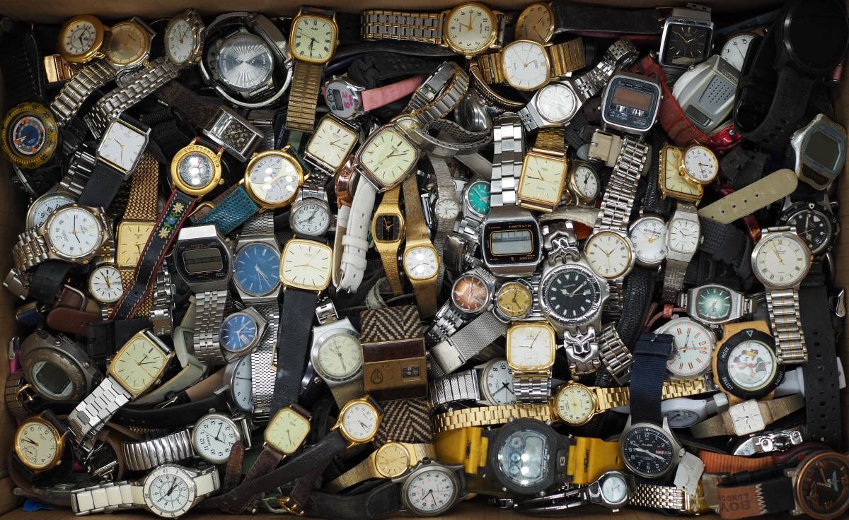 ジャンク品 約300点腕時計大量まとめ売り SEIKO/CITIZEN/CASIO/その他海外ブランドなど 動品・不動品 _3