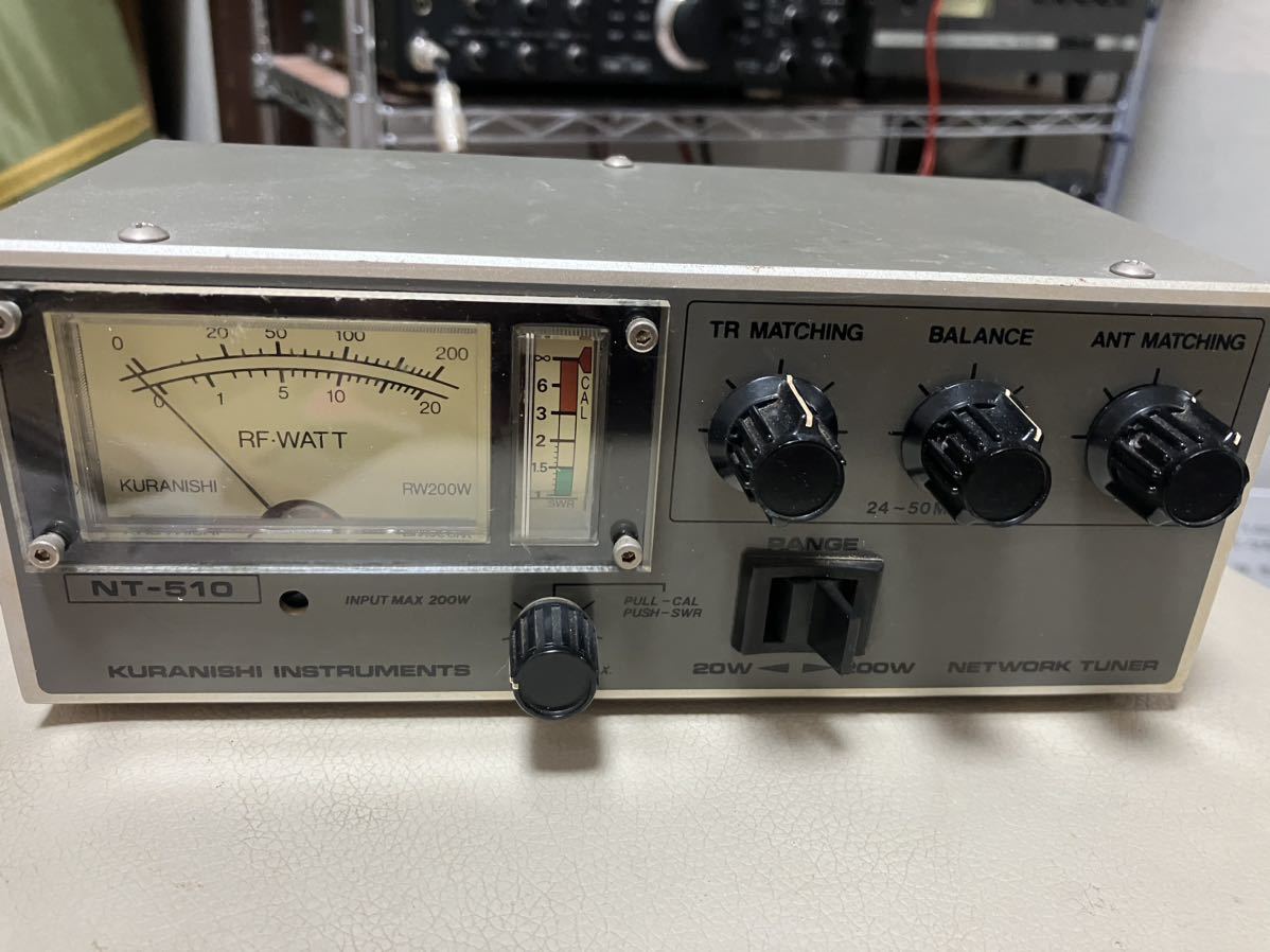 クラニシ NT-510 パワー計&アンテナチューナー クラニシ NT-510