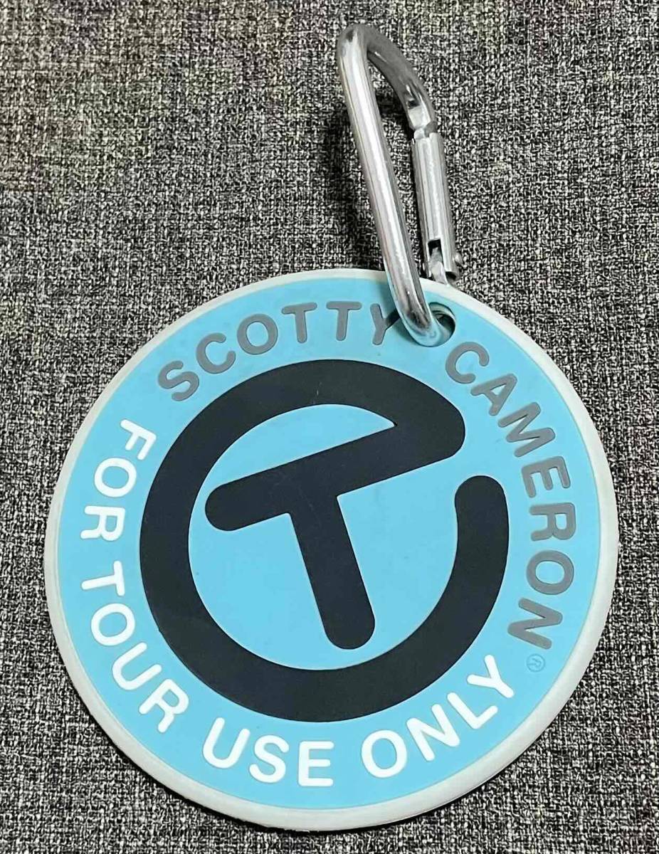 スコッティキャメロン ラバーパッティングディスク サークルT ティファニーブルー バッグタグ SCOTTY CAMERON Circle T Tag