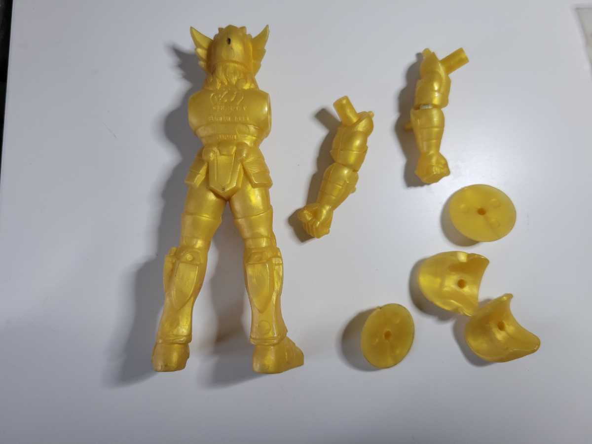 当時物 バンダイ 聖闘士星矢 消しゴム デカ消し 食玩 黄金聖闘士 6種 