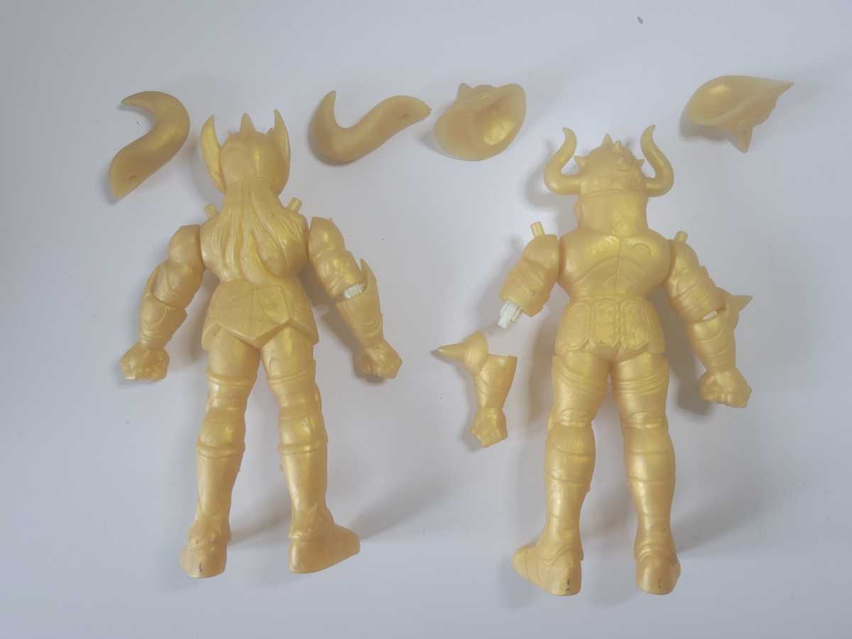 当時物 バンダイ 聖闘士星矢 消しゴム デカ消し 食玩 黄金聖闘士 6種 