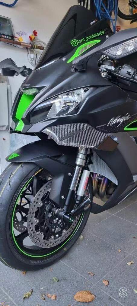 Sonluck社製カワサキZX-10r用 ウィングレット カワサキKawasakiZX10Rに