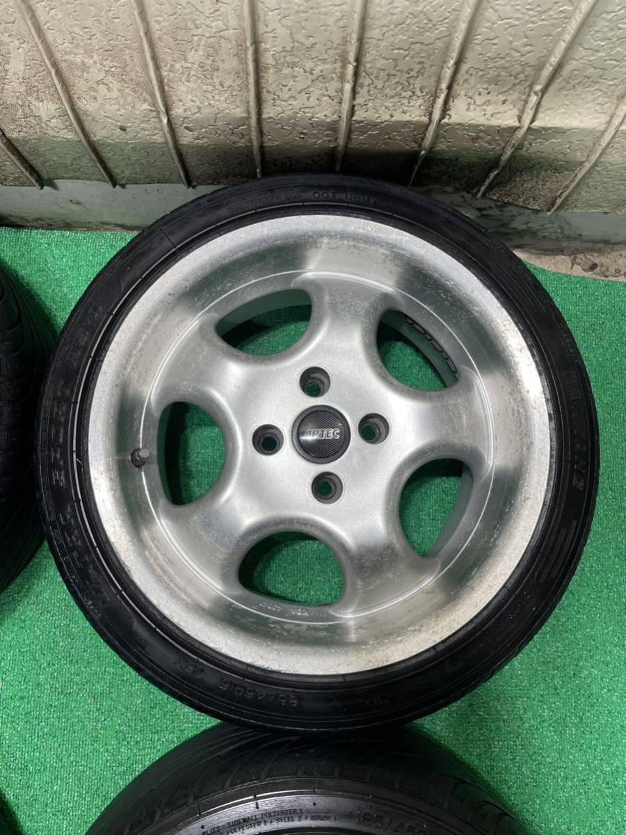 希少ARTEC アーテック RH KBA 15インチタイヤ・ホイール4本 7J+32 4穴 