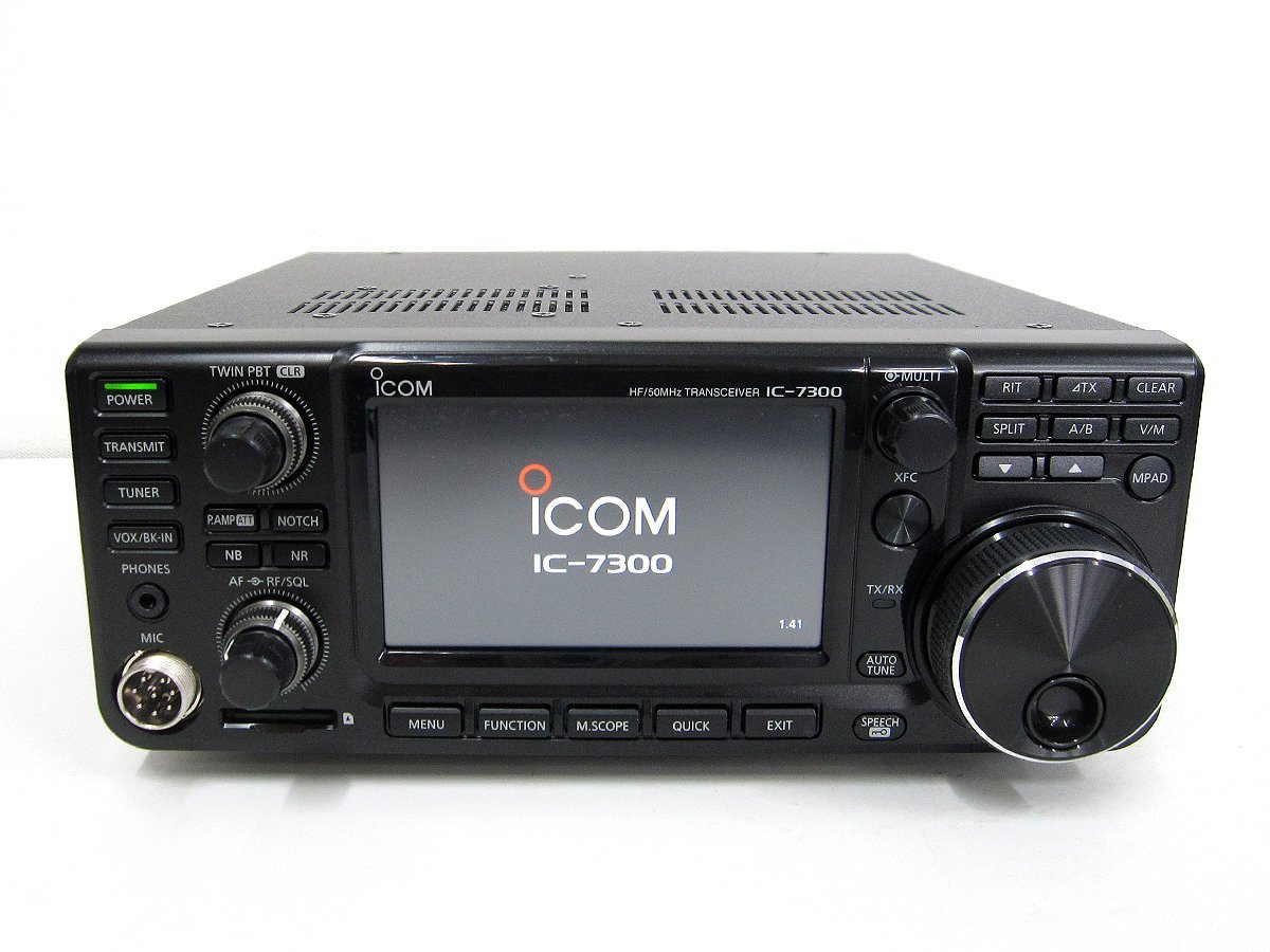 ICOM アイコム HF/50MHz IC-7300 (100W) 新品・未開封 IC-7300